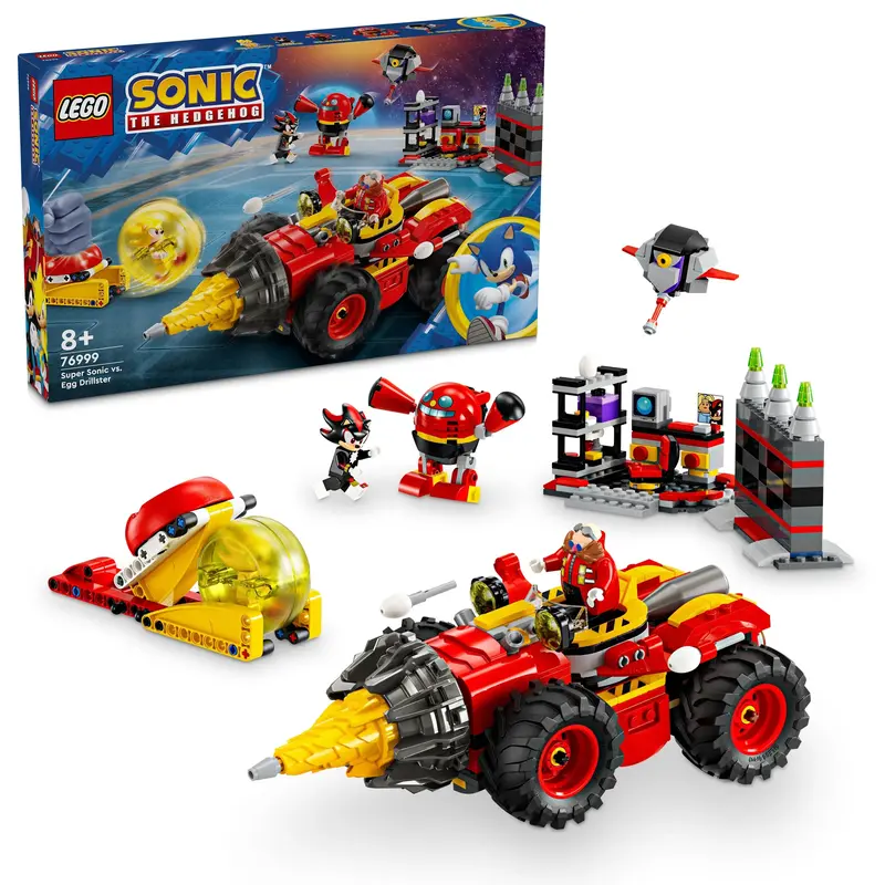 Lego Super Sonic Vs. Egg Drillster 76999 Sonic 1