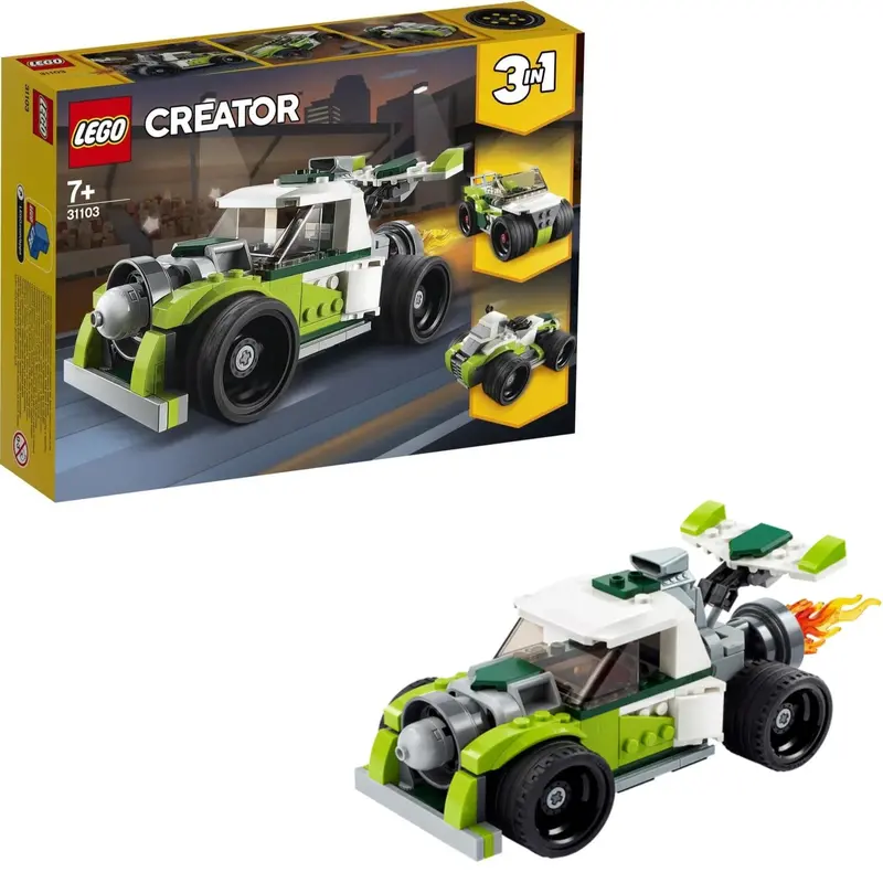 Lego Supersnelle Raketwagen 31103 Creator 3-In-1 1
