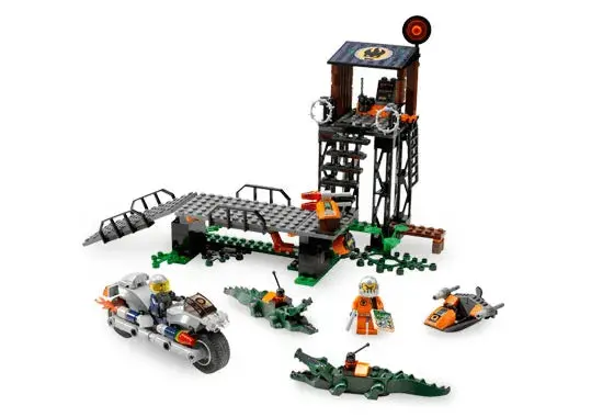 Lego Swamp Raid 8632 Agents 1