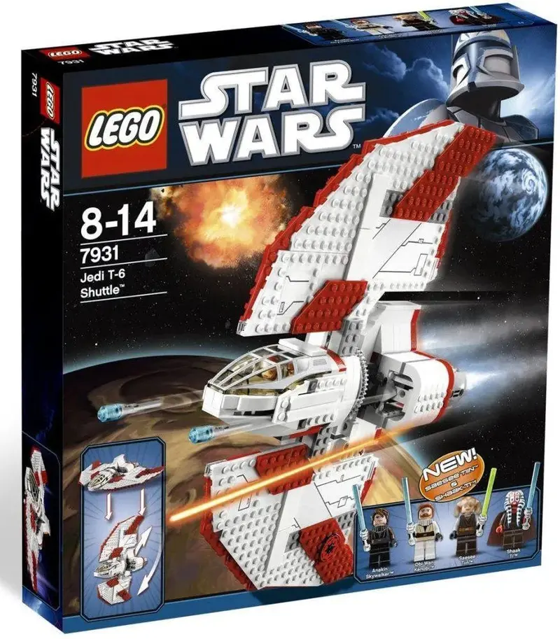 Lego T-6 Jedi Shuttle 7931 Star Wars - The Clone Wars 1