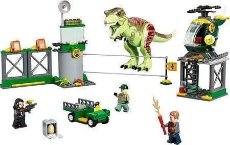 Lego T. Rex Dinosaurus Ontsnapping 76944 2