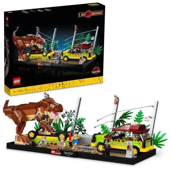Lego T-Rex Ontsnapping 76956 Jurassic World 1