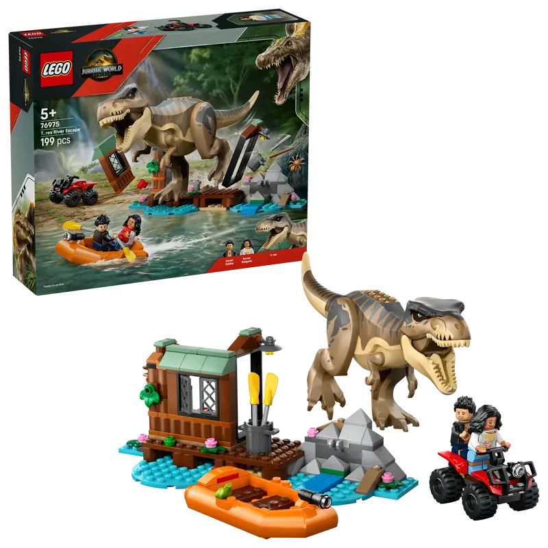 Lego T. Rex River Escape 76975 Jurassic World 1