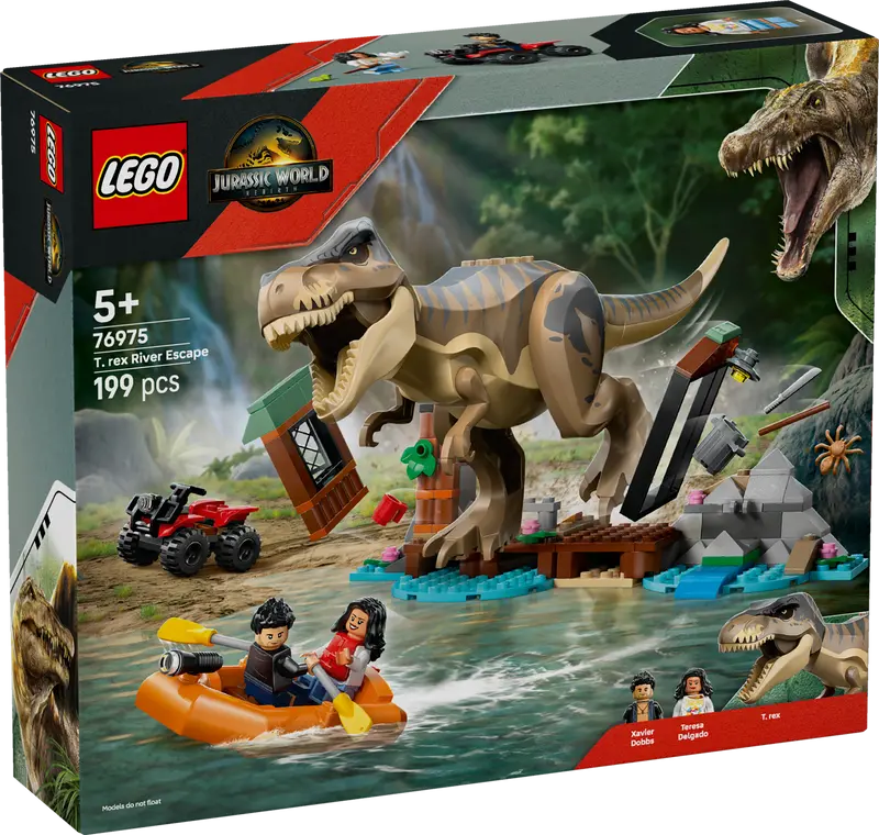 Lego T. Rex River Escape 76975 Jurassic World 2