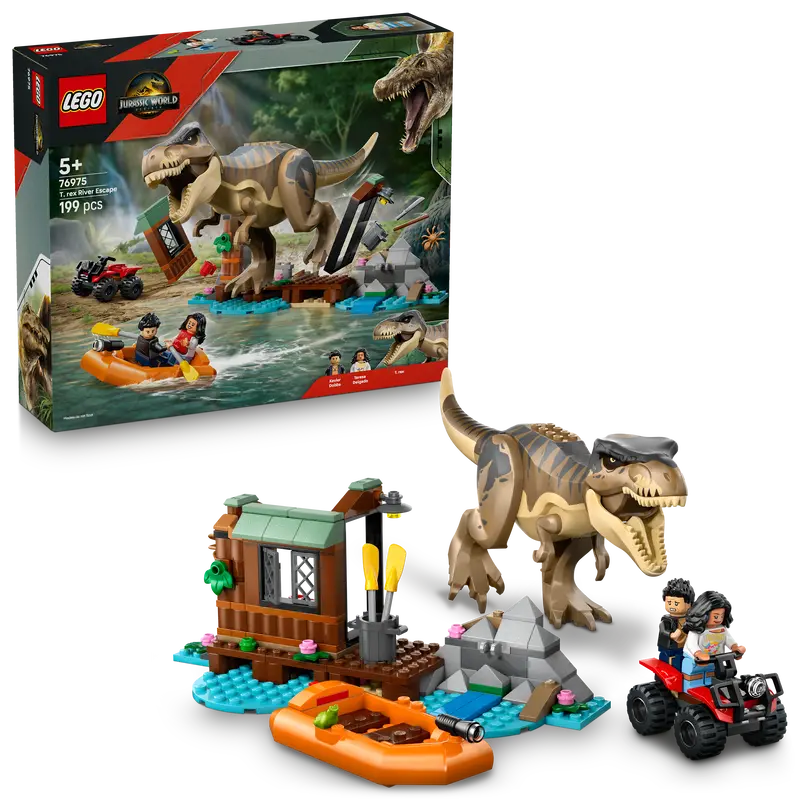 Lego T. Rex Rivierontsnapping 76975 Jurassic World 1