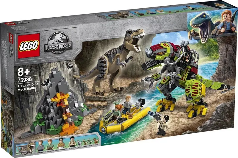 Lego T. Rex Vs. Dinomecha Gevecht 75938 Jurassic World 2