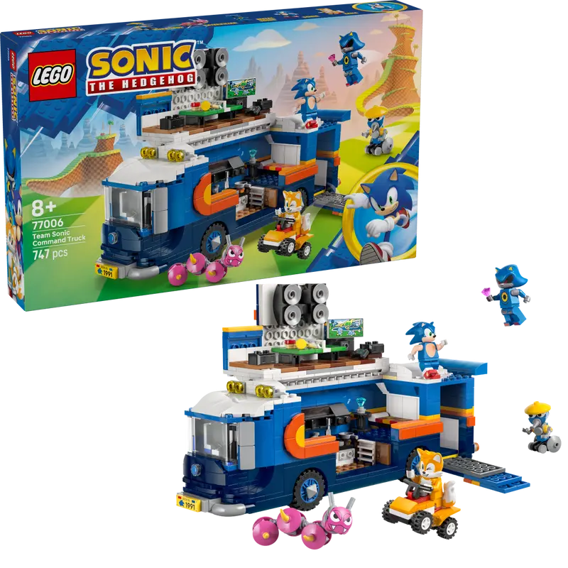 Lego Team Sonic Commandotruck 77006 Sonic 1