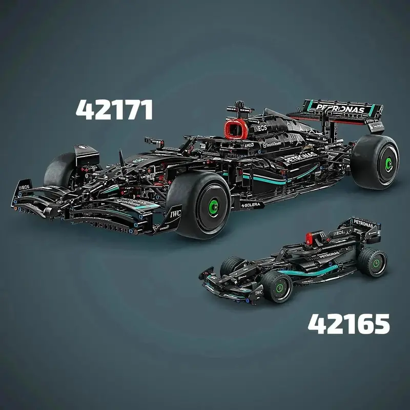 Lego Technic Combideal Mercedes Formule 1: 42171 & 42165 1