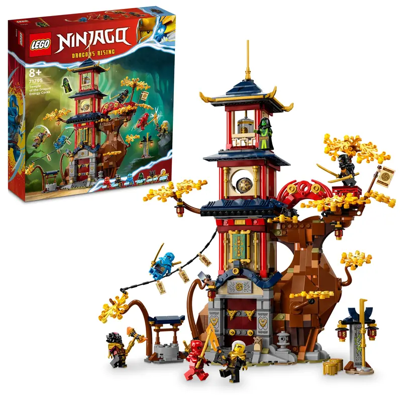 Lego Temple Of The Dragon Energy Cores 71795 Ninjago 1