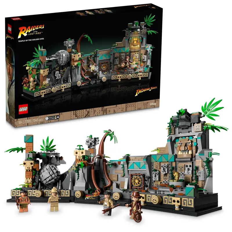 Lego Temple Of The Golden Idol 77015 Indiana Jones 1