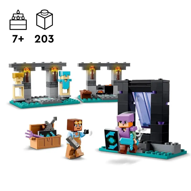 Lego The Armory 21252 Minecraft 2