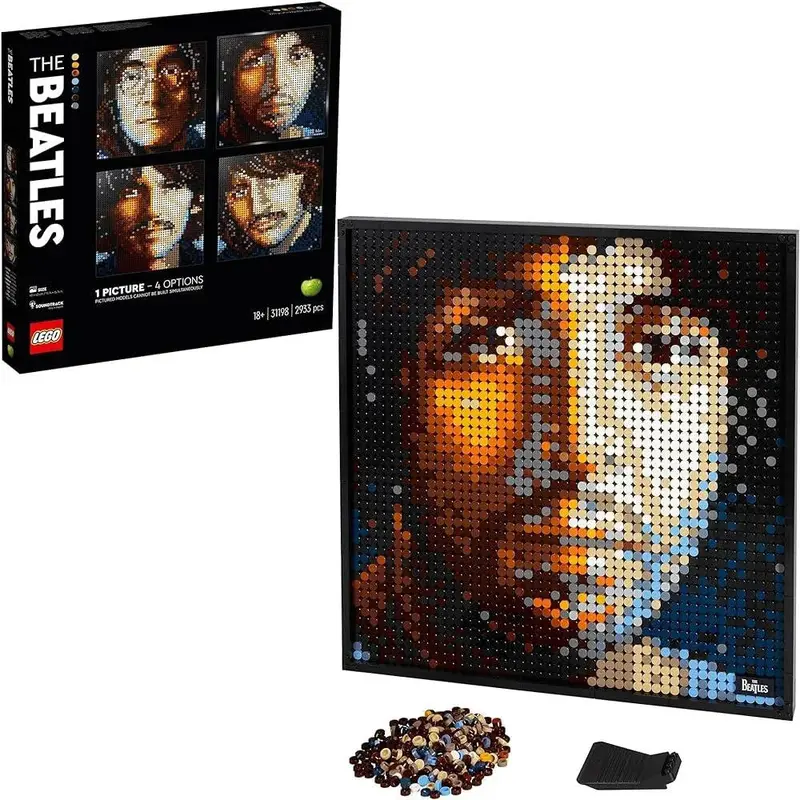 Lego The Beatles Schilderij Met Lego Steentjes 31198 Art 1