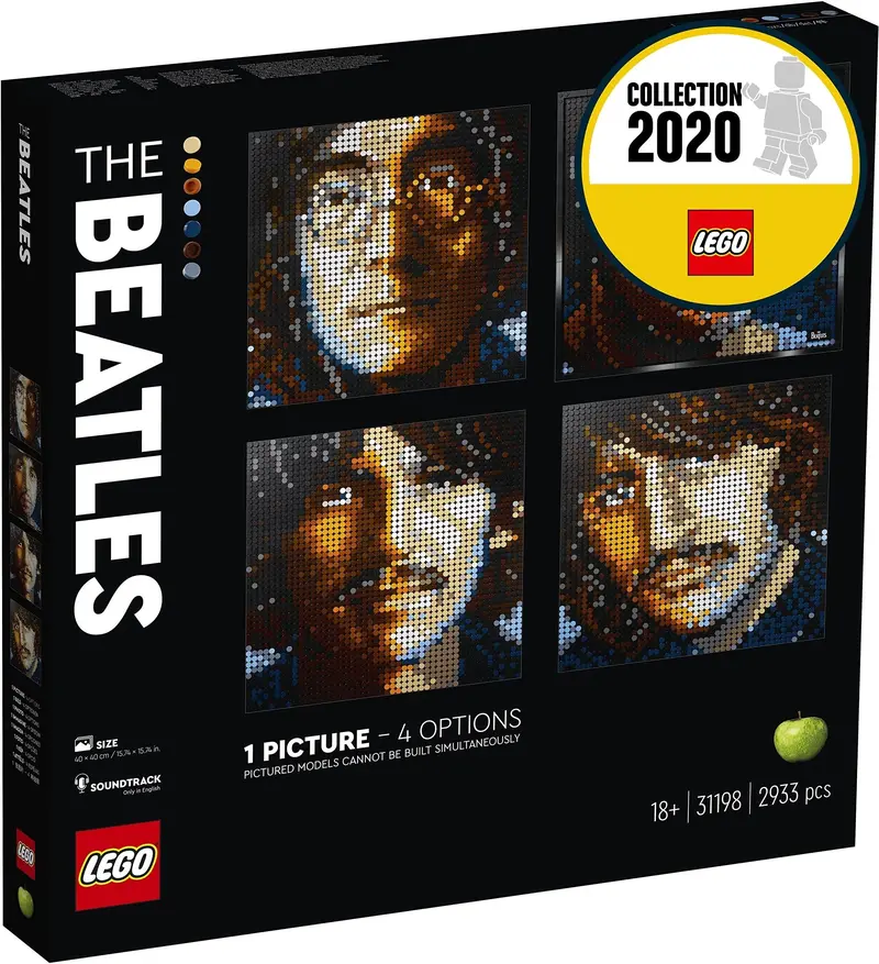 Lego The Beatles Schilderij Met Lego Steentjes 31198 Art 2