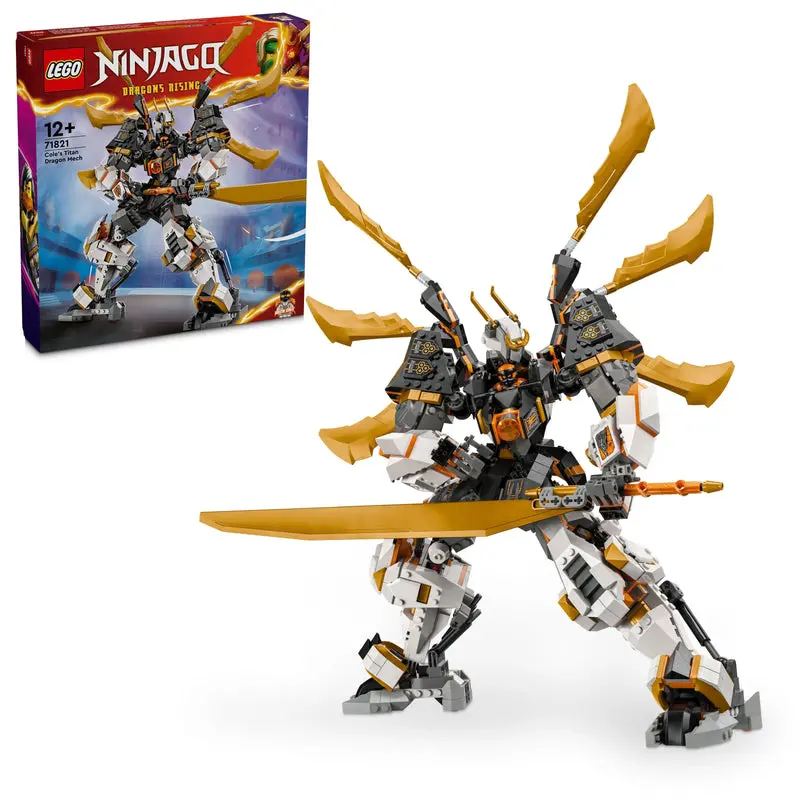 Lego The Cole's Titanium Dragon Mecha 71821 Ninjago 1