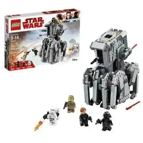 Lego The First Order Heavy Scout Walker Inclusief Hux, Trooper En Gunner 75177 Starwars 1