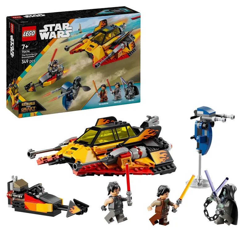 Lego The Force Burner Snowspeeder 75414 Starwars 1