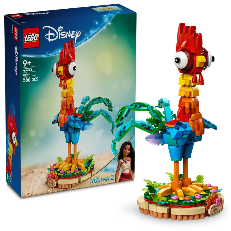 Lego The Heihei Display Figure 43272 Disney 1
