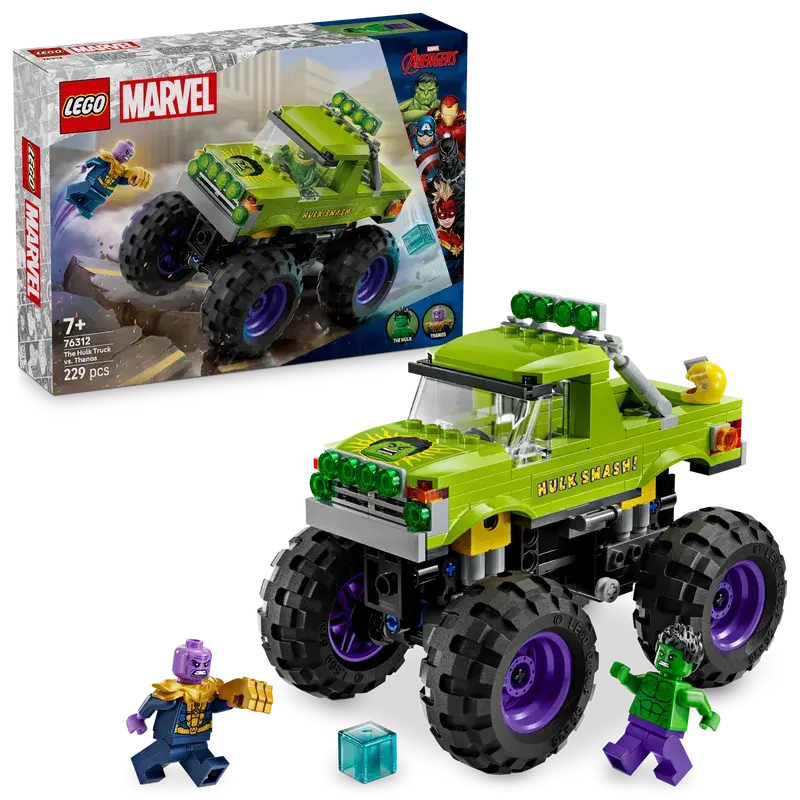 Lego The Hulk Truck Vs. Thanos 76312 Superheroes 1