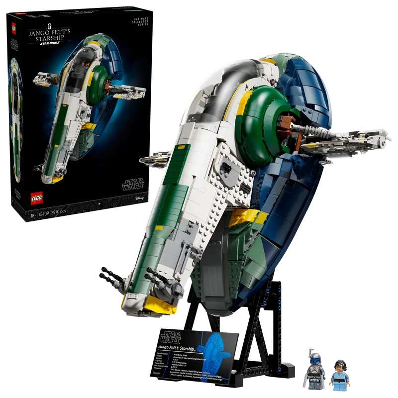 Lego The Jango Fett's Firespray 75409 Starwars 1