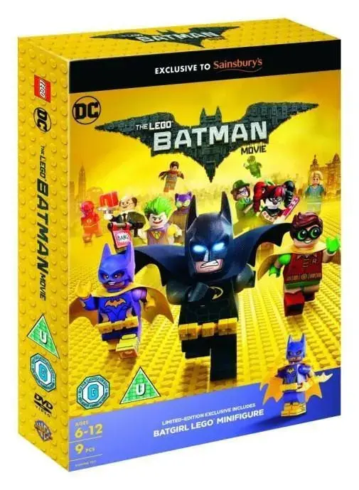 Lego The Lego Batman Movie (Blu-Ray + Dvd) Tlbm Gear 1