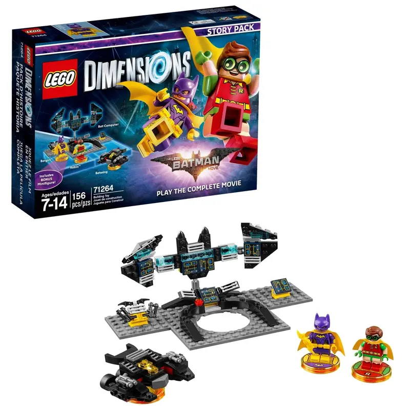 Lego The Lego Batman Movie: Play The Complete Movie 71264 Dimensions 1