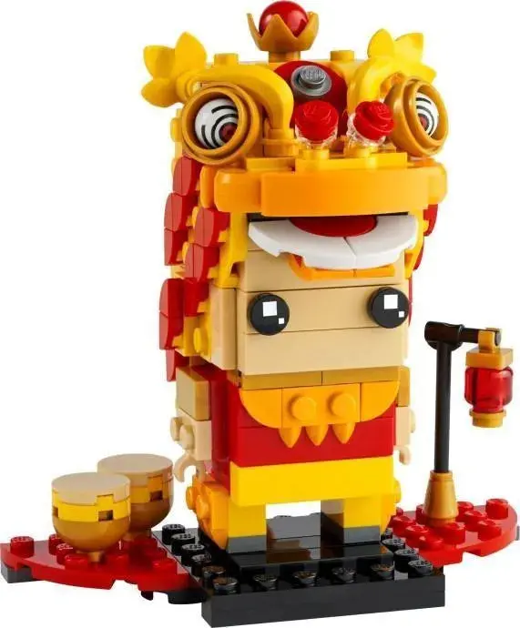 Lego The Lion Dance Guy 40540 Brickheadz 1
