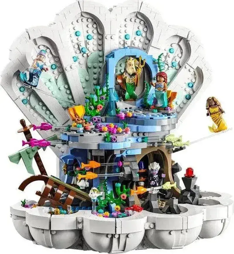 Lego The Little Mermaid Royal Clamshell 43225 Disney 2