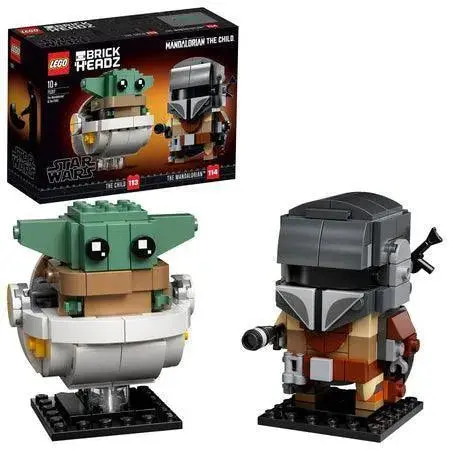 Lego The Mandalorian & The Child 75317 Brickheadz 1