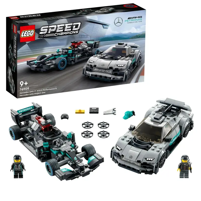 Lego The Mercedes-Amg Formula 1 W12 E Performance & Mercedes-Amg Project One 76909 Speedchampions 1