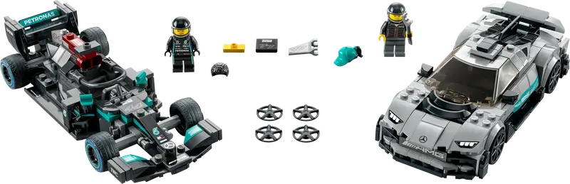 Lego The Mercedes-Amg Formula 1 W12 E Performance & Mercedes-Amg Project One 76909 Speedchampions 2