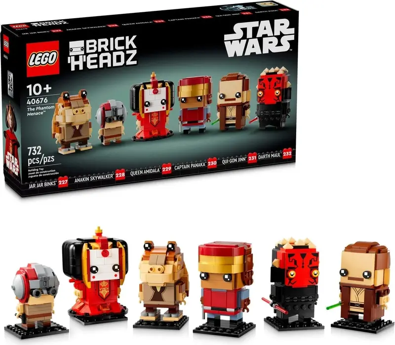 Lego The Phantom Menace Brickheadz 40676 Starwars 1