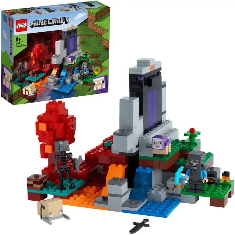 Lego The Ruined Portal 21172 Minecraft 1