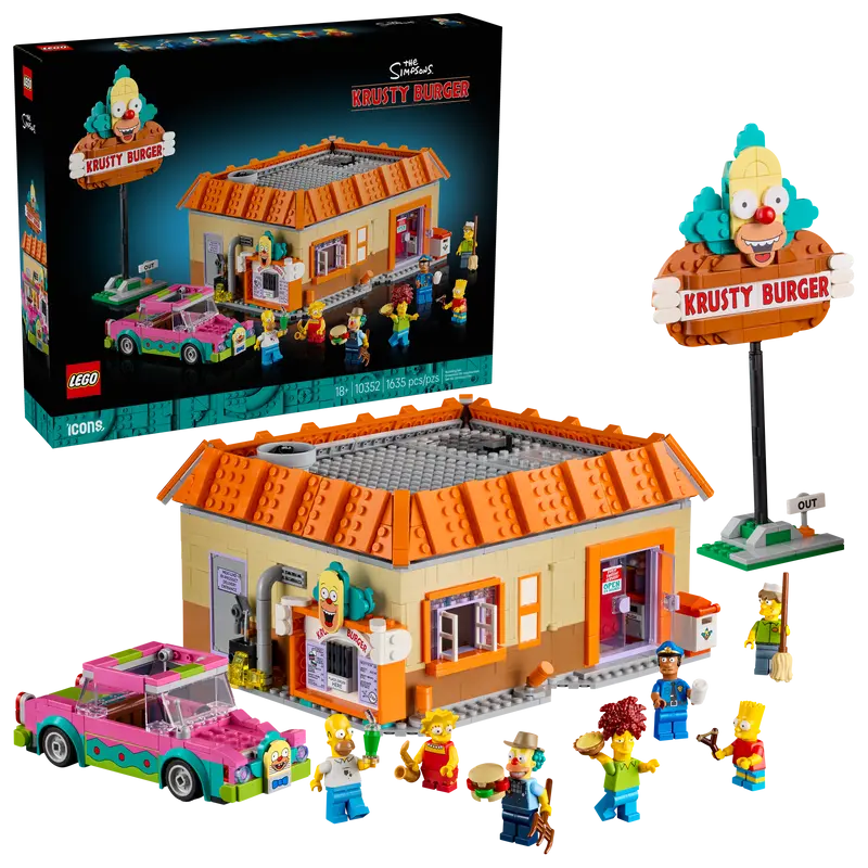 Lego The Simpsons™: Krusty Burger 10352 Icons 1