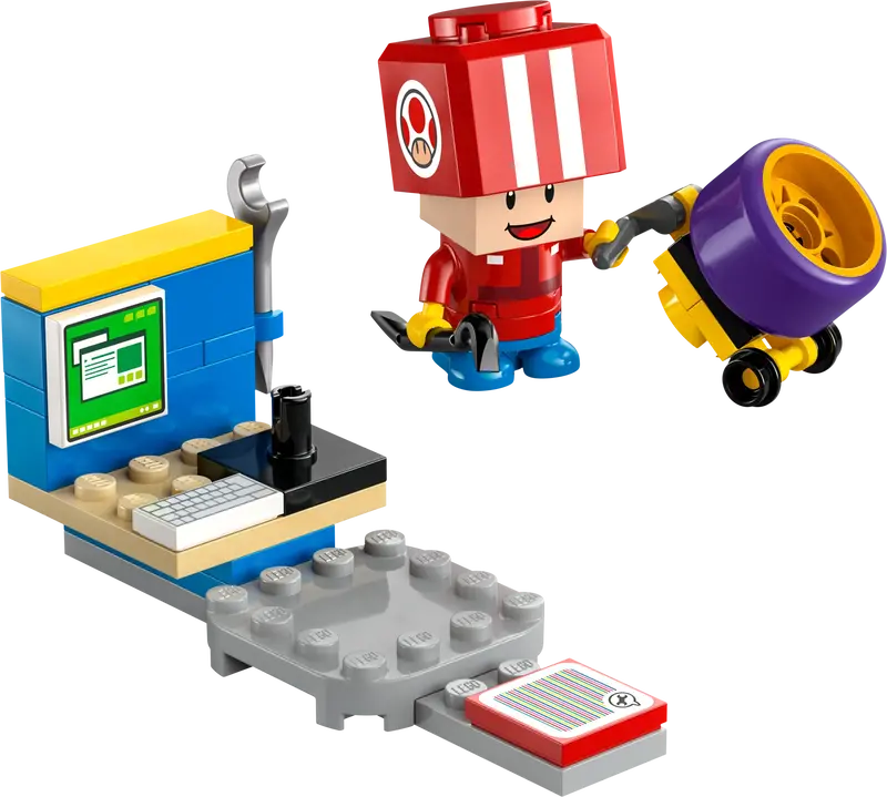 Lego The Toad Pitstop 30702 Supermario 1