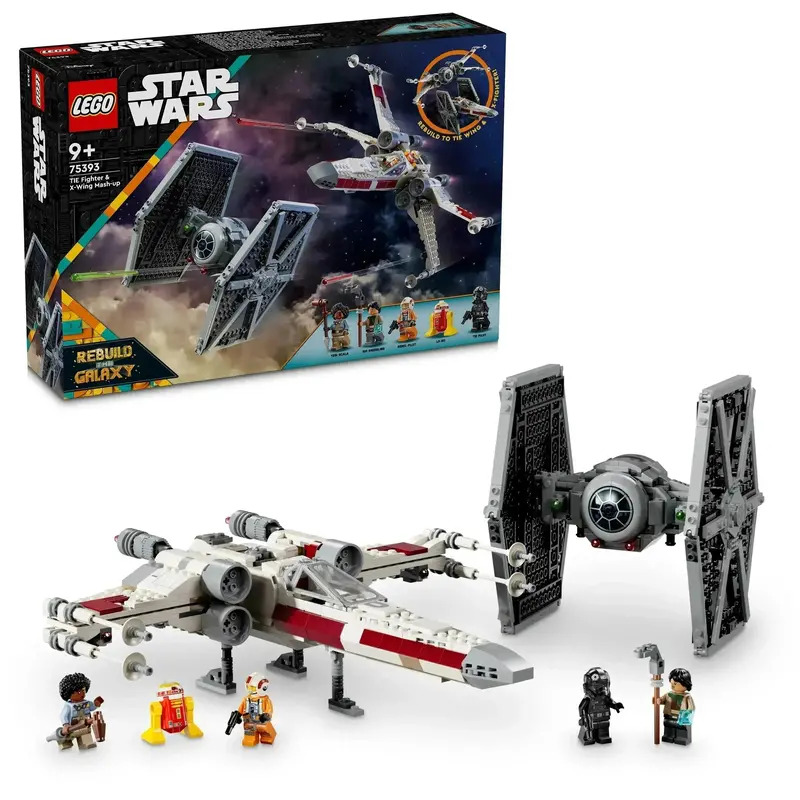 Lego Tie Fighter En X-Wing Combi 75393 Starwars 1