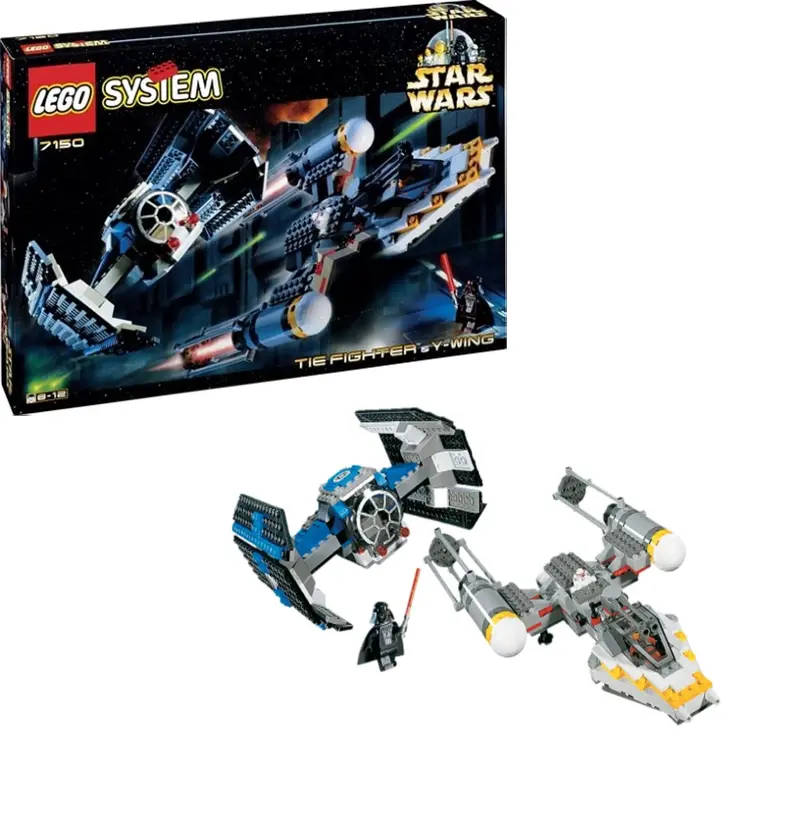 Lego Tie Fighter & Y-Wing 7150 Star Wars - Episode Iv 1