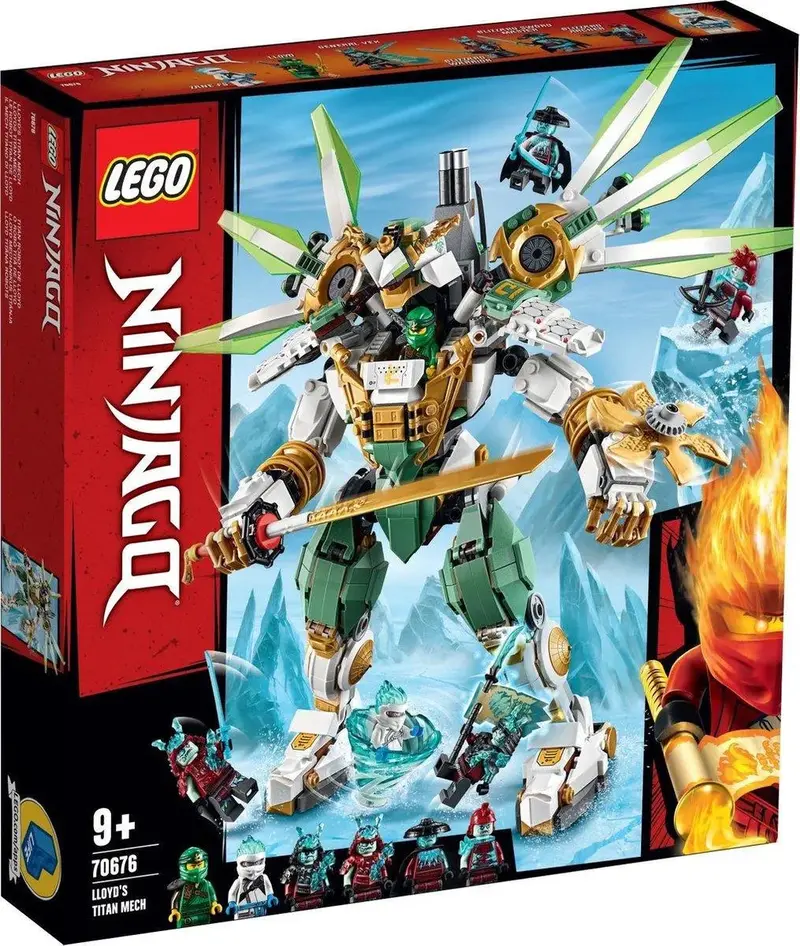 Lego Titanium Mecha Van Lloyd Robot 70676 Ninjago 2