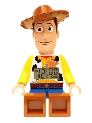 Lego Toy Story Woody Minifigure Clock 9002731 Gear 1