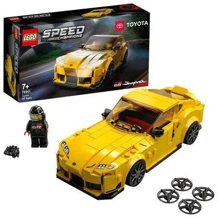 Lego Toyota Gr Supra Yellow 76901 Speedchampions 1