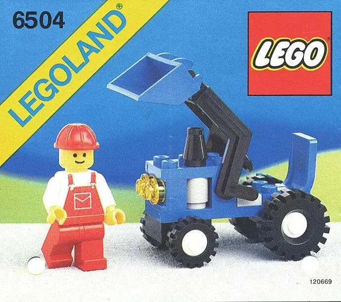 Lego Tractor 6504 Town 1