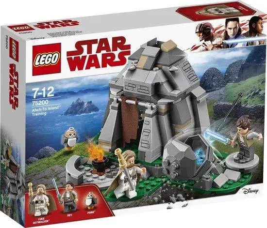 Lego Training Op Ahch-To, Inclusief Luke Skywalker En Rey 75200 Starwars 2