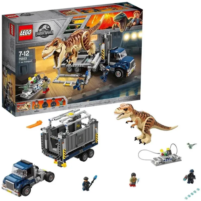 Lego Transport Van De T-Rex 75933 Jurassic World 1