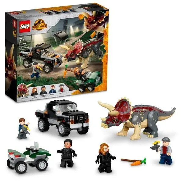 Lego Triceratops Pick-Up Truck Hinderlaag 76950 Jurassic World 1