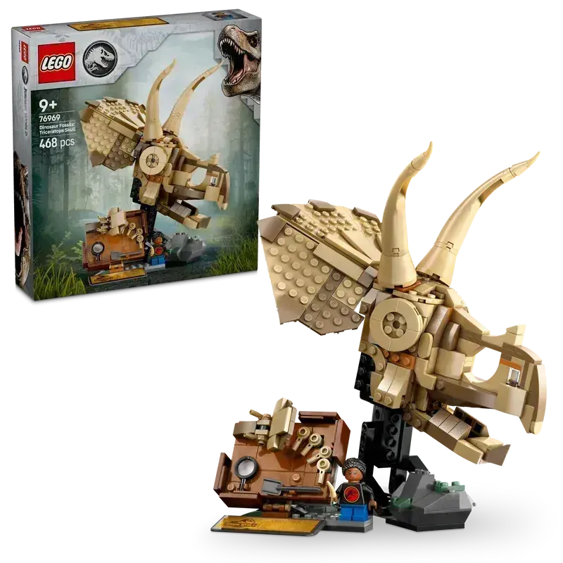 Lego Triceratops Schedel 76969 Jurassic World 1