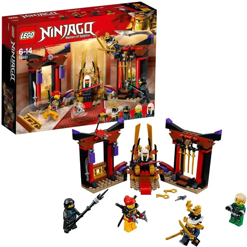 Lego Troonzaalduel In Het Paleis Der Geheimen 70651 Ninjago 1