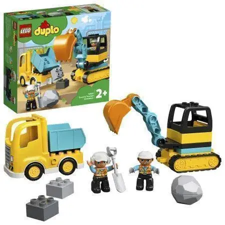 Lego Truck & Graafmachine Met Rupsbanden 10931 Duplo 1