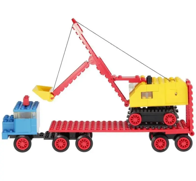 Lego Truck With Excavator 383 Legoland 1