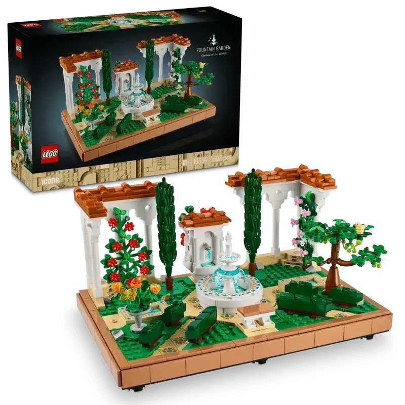 Lego Tuin Met Fontein 10359 Icons 1