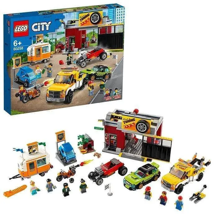 Lego Tuning Workshop 60258 City Voertuigen 1