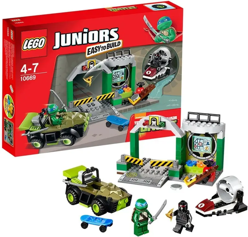 Lego Turtle Lair 10669 Juniors 1